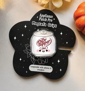Diet Dr PP Can MagSafe Grip, Cute Kawaii Soda Aesthetic Magnetic Phone Stand, Funny Gift for iPhone Soda Lover Accessory