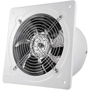 8 inch Exhaust Fan, 735CFM Wall Mounted Vent Fans, Ventilation Blower for Ceiling Bathroom Attic Window Basement Ventilation Fan, 110V 80W