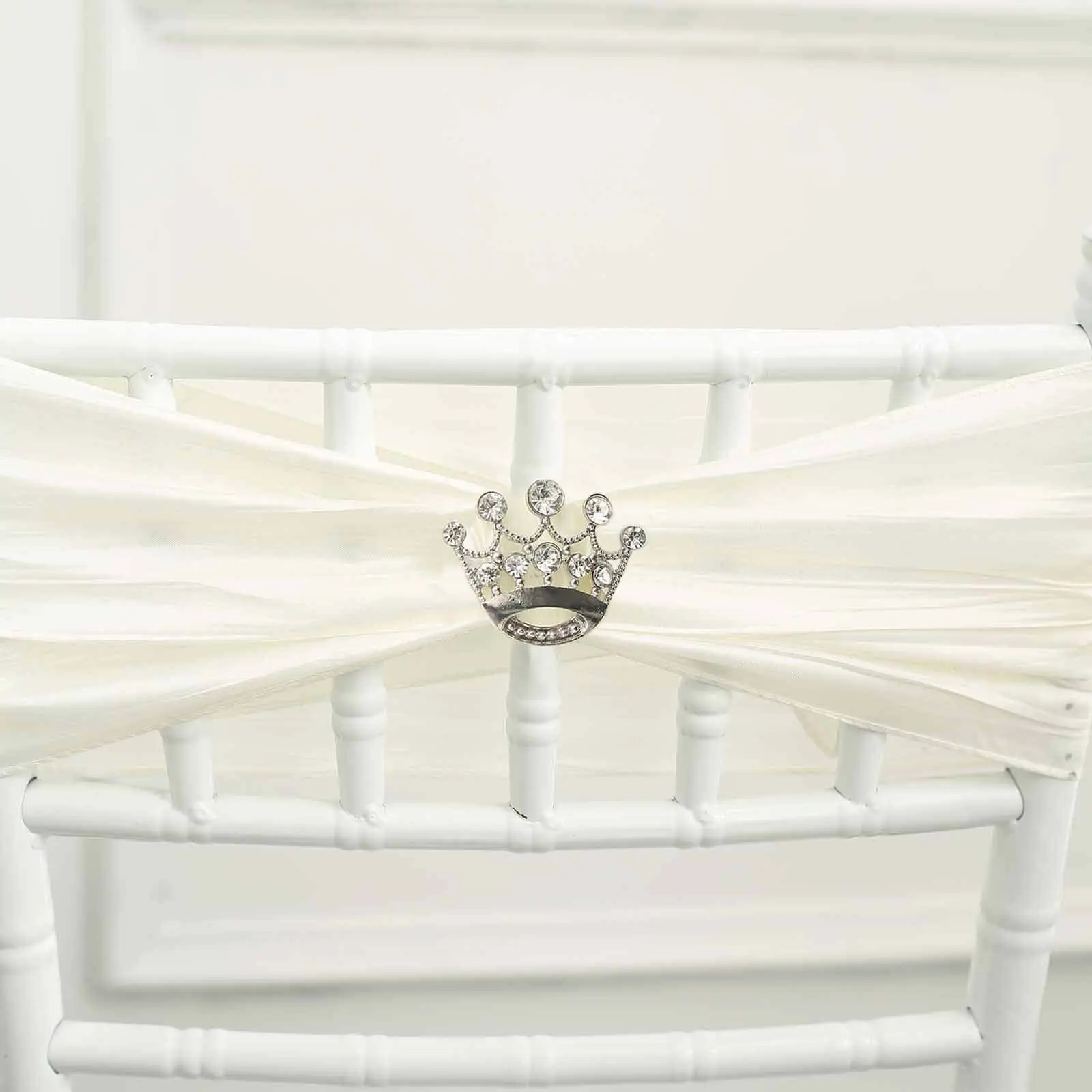 2 Inch Rhinestone Sash Buckle, Crown-Shaped Tiara Pin for Wedding Gowns, Bouquets, and Centerpiece Use, Rhinestone Pin, Crown Shape, Anniversary