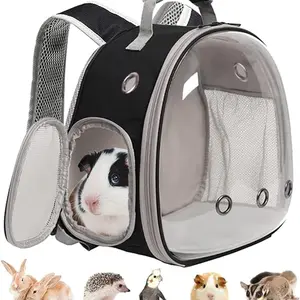 Guinea Pig Backpack, Space Capsule Bubble Window Small  Backpack for Guinea Pig, Bird Bunny
