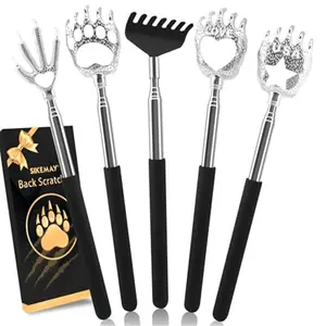 5 Pack Back Scratcher, Fathers Day Dad Gifts, Stocking Stuffers for Men Women Adults Teens Boys, Adults Prizes, Easter Basket Stuffers, Funny Gag Small Gifts for Christmas Valentines Birthdays
