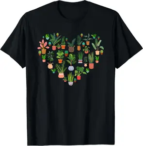 100% Cotton Funny Plant Lover Art For Men Women Garden Gardening Lover T-Shirt