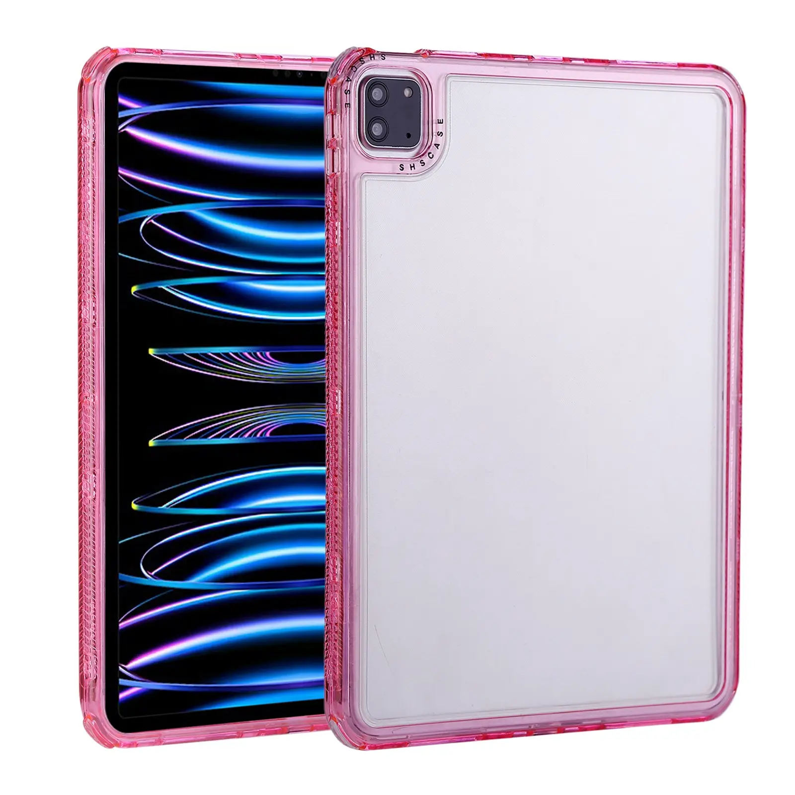 Transparent Three-In-One Tablet Case for Huawei Matepad T10/t10s/matepad Se/honor Pad X8/v7 10.1 Inch Series, Easy Installation Removal