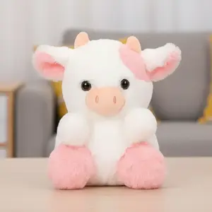 Cute Cow Design Plush Toy, Stuffed Plushie Doll, Stuffed Animal Toy For Kids Fans Gift, Soft Stuffed Animal
