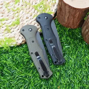 9070 folding metal sheet fruit knife, EDC survival tool with clip, high carbon stainless steel hunting, fishing, hiking tactical folding knife, men’s gift
