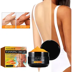 EELHOE Tanning Cream, Outdoor Beach Tanning Helps Tan Wheat Tan Moisturizes Skin And Helps Tan Skin