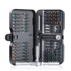 66-In-1 Multi-Function Repair Tool Set, High-Strength Steel Bits, Flexible Shaft, Home DIY Installation Kit, Essential Handyman Tools