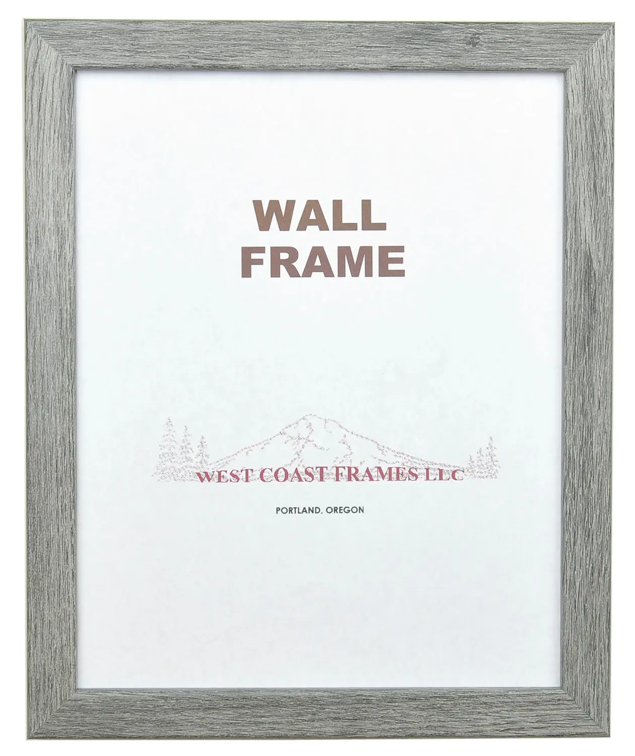 72030 - 3/4" Rustic Gray MDF Picture Frame  100% Made in USA