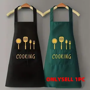Multifunctional Durable Cooking Apron, Apron With Pockets, Waterproof Oil-Resistant, Adjustable Tool Pockets, Ideal for Home, Coffee Shop, Restaurant Kitchen Use, Kitchen Cooking Aprons