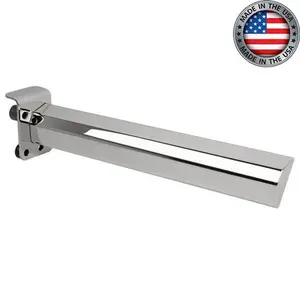 Peterbilt & Kenworth Stainless Steel Fender Mounting Bracket, Passenger Side For Models W/ Low Air Leaf & AG400L Suspensions, By Hogebuilt