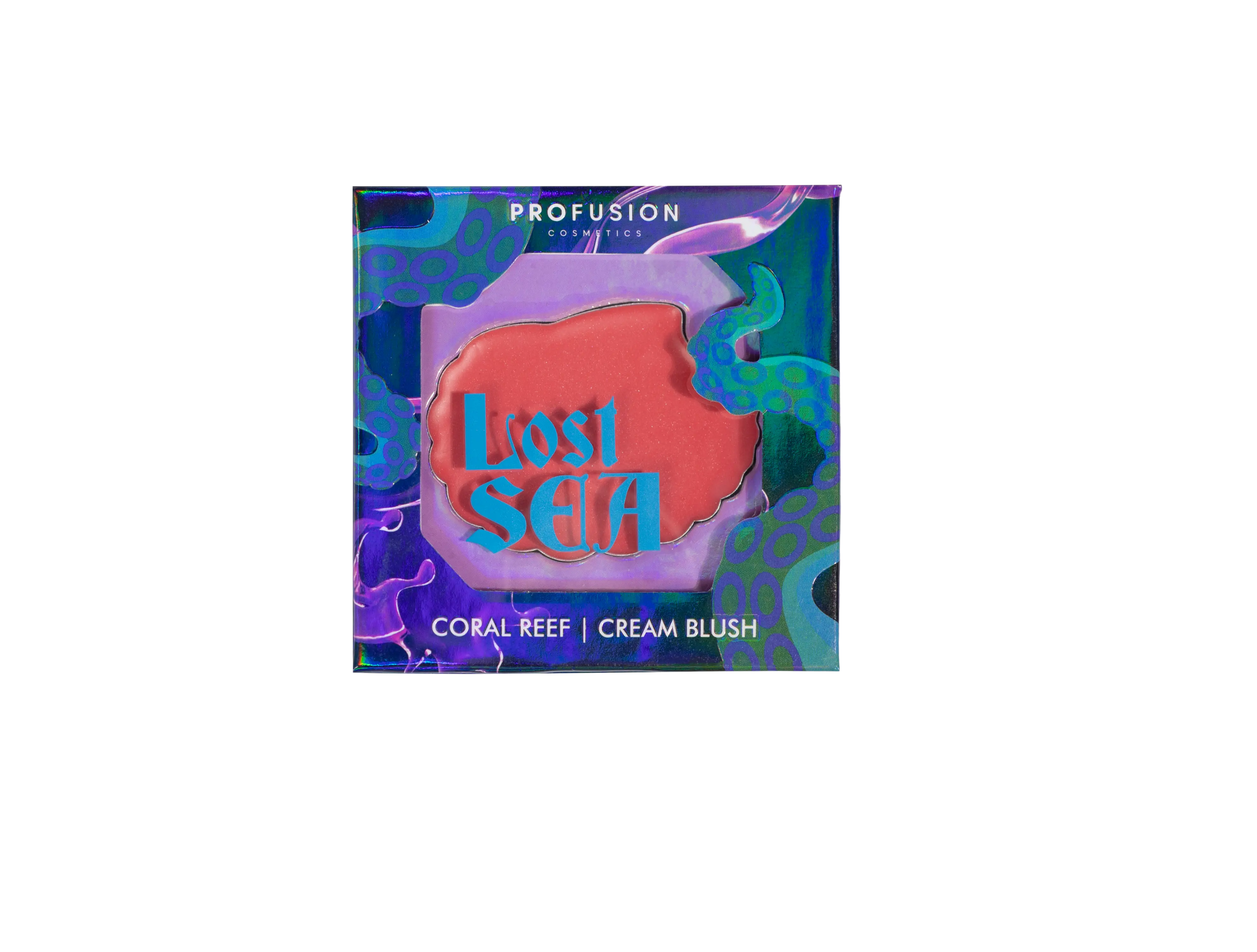 Lost Sea Shell Shaped Cream Blush - Coral Reef