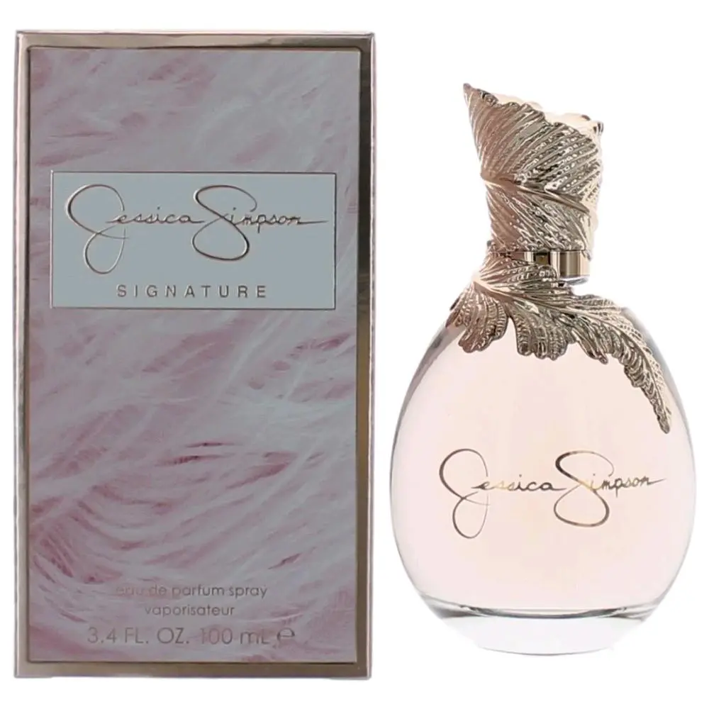 JS Jessica Simpson Signature Women's Eau de Parfum, 3.4 oz EDP Fragrance for Women, Eau De Parfum Women's Fragrance