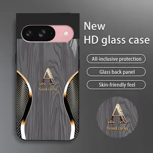 Suitable for [Google Pixel 9] Brand new premium phone case, drop-proof and fingerprint-resistant，sophisticated and minimalist design, with 26 English letters to choose from YM99