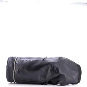 Pre-owned GIVENCHY Canvas Coated, Leather Backpacks Jaw Bag Coated Canvas with Leather Large by Rebag