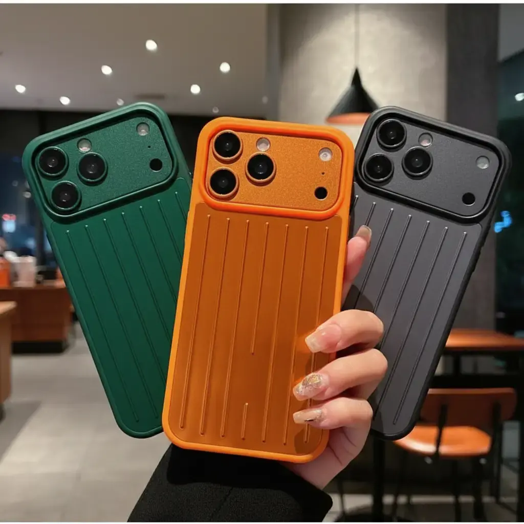 Customized Full Cover Aluminium Alloy Protection Casing for iPhone 17 Pro Max/Air, 16/15/14/13 - Smartphone, Cellphone, Handheld Devices Accessory with High Def Lens Film, Screen Protector, Scratch-Proof, Shockproof, Drop-Proof, Fingerprint-Resistant, Acc