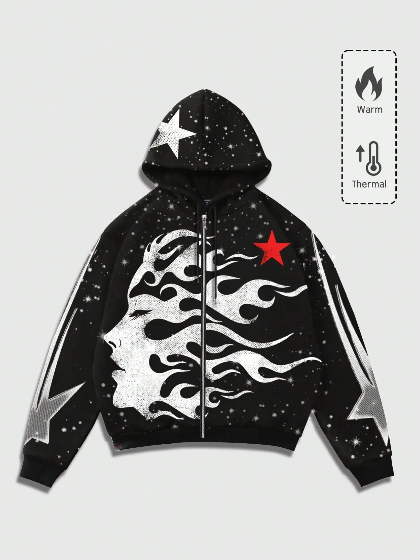 stars hoodie - TikTok Shop