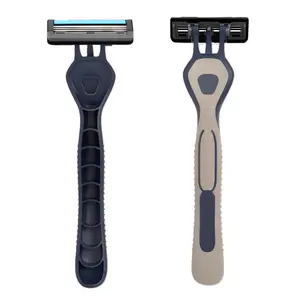 Razorluxe Ultra 3 Disposable Razors for Men (6-Pack Value) – Triple Blade System with Pivoting Head & Ergonomic Rubber Grip for a Close, Comfortable Shave