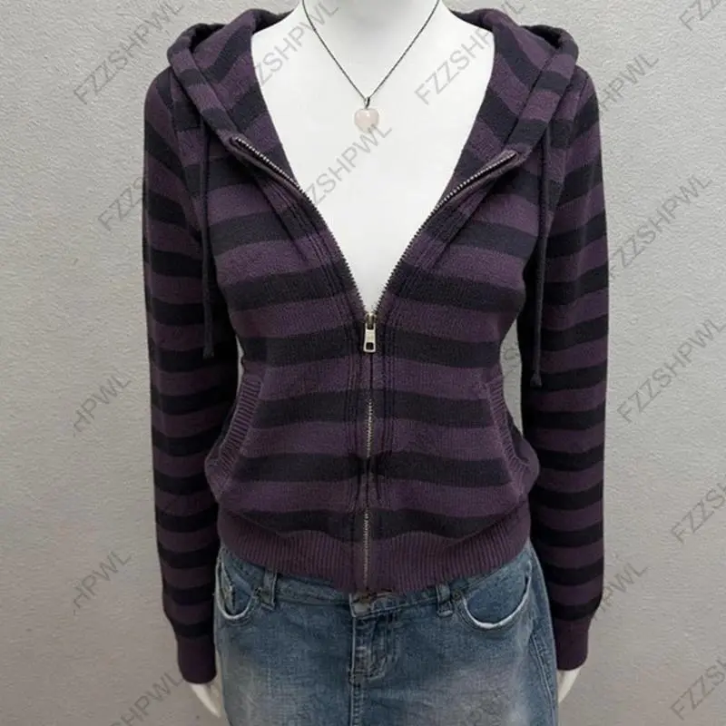 Purple Spicy Hoodie Retro Smoke Print Sweater Men Women New Fashion Vintage Classic Hip Hop Streetwear Clothing Loose Jacket