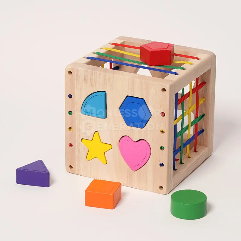 Montessori Wooden Sorting Cube