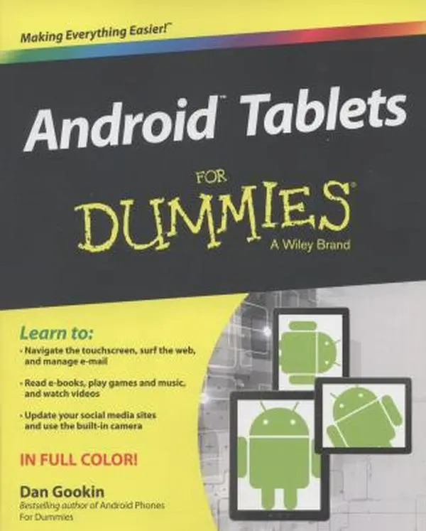 USED-Android Tablets For Dummies by Dan Gookin (Paperback)