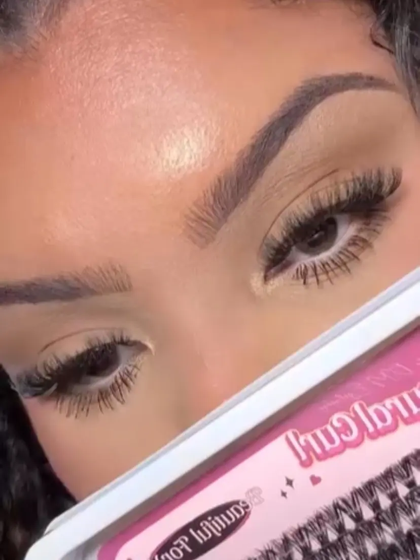Natural Curl DIY-SET-235 300pcs Pink 10-18mm 30D 40D 50D 3 Styles Mixed Cluster Eyelashes for DIY Set