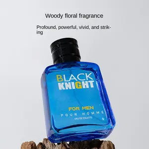 Black Knight Men's Perfume 100ml, Long Lasting Woody Fragrance Eau de Toilette, 3 Scents Optional for Daily Dating, Gift for Men