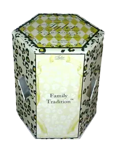 Tyler Candle Company Family Tradition Hand-Poured Paraffin Wax Votive Candle - Vanilla Scent, Creamy Fragrance, Includes Tyler Matches for Home Decor, Ideal Gift for Aroma Enhancement