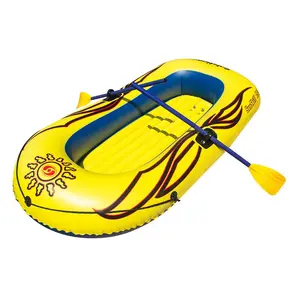Sunskiff 2-Person Inflatable Boat Kit with Oars & Pump