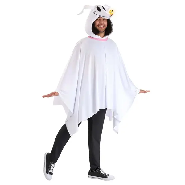 Adult Nightmare Before Christmas Zero Costume Poncho (© Disney)