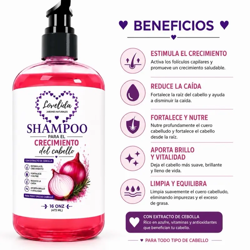 Onion Hair Growth Shampoo