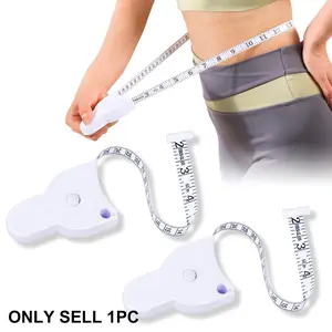 Retractable Body Tape Measure, Automatic Portable Body Measuring Tape, Household Measuring Tools for Waist, Hip, Arm, Precision Measurement, Durable Tape Measure