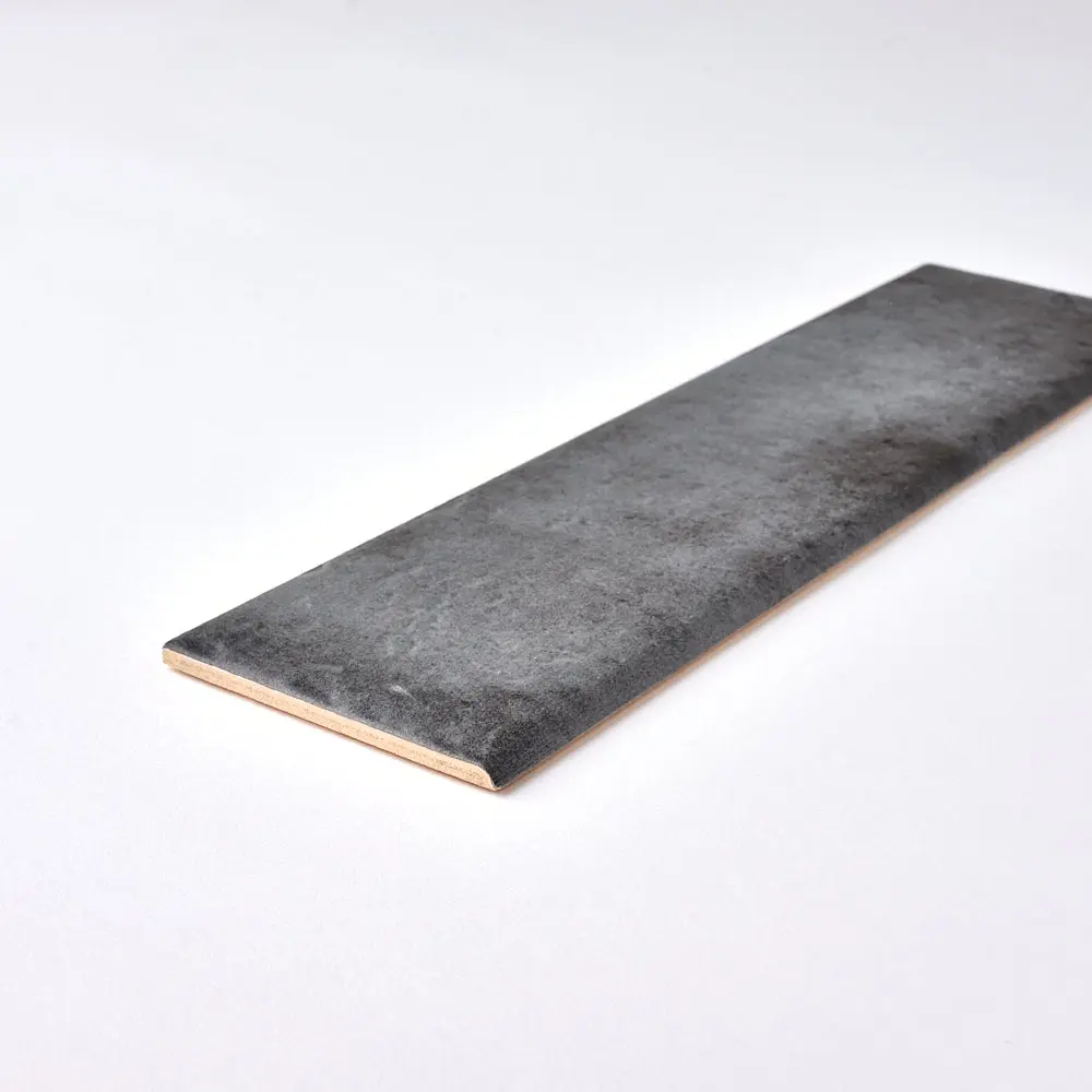 Urban Brick Antracite 3x12 Bullnose Ceramic Tile
