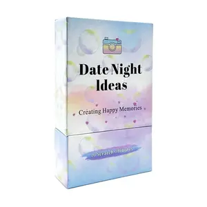 40 Date Ideas for Couples Date Night - Unique Scratch Off Date Night Card Games with Adventure Photo Album Book, Romantic Newlywed and Wedding Anniversary Couples Gifts for Him and Her