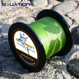 SIIUATION Ultra-Strong PE Braided Fishing Line, 1000M-1094YDS - 4-Strand Multi-Wire, Wear-Resistant, Smooth Long Casting up to 100 LB - Ideal for All Fishing Enthusiasts, Perfect Halloween Gift, Fishing Accessory