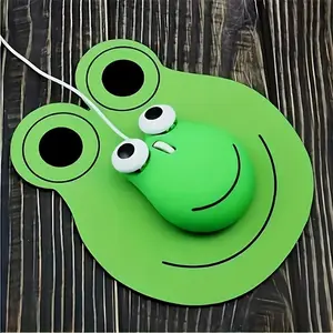 Cute Frog Design Mouse, Wired Animal Mouse, Creative Wired Mouse for Laptop & Computer, Mouse for Gaming, Office Accessories