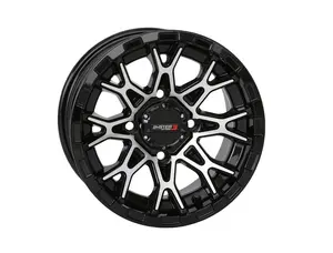 ST6 WHEEL - GLOSS BLACK/MACHINED