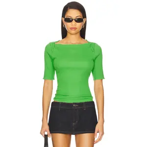 Nation Los Angeles Julee Top in Lime