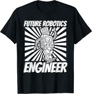 Robots Artificial Intelligence - Ai Future Robotics Engineer T-Shirt - Keylamartine Shop 41B0BLT2DH5C