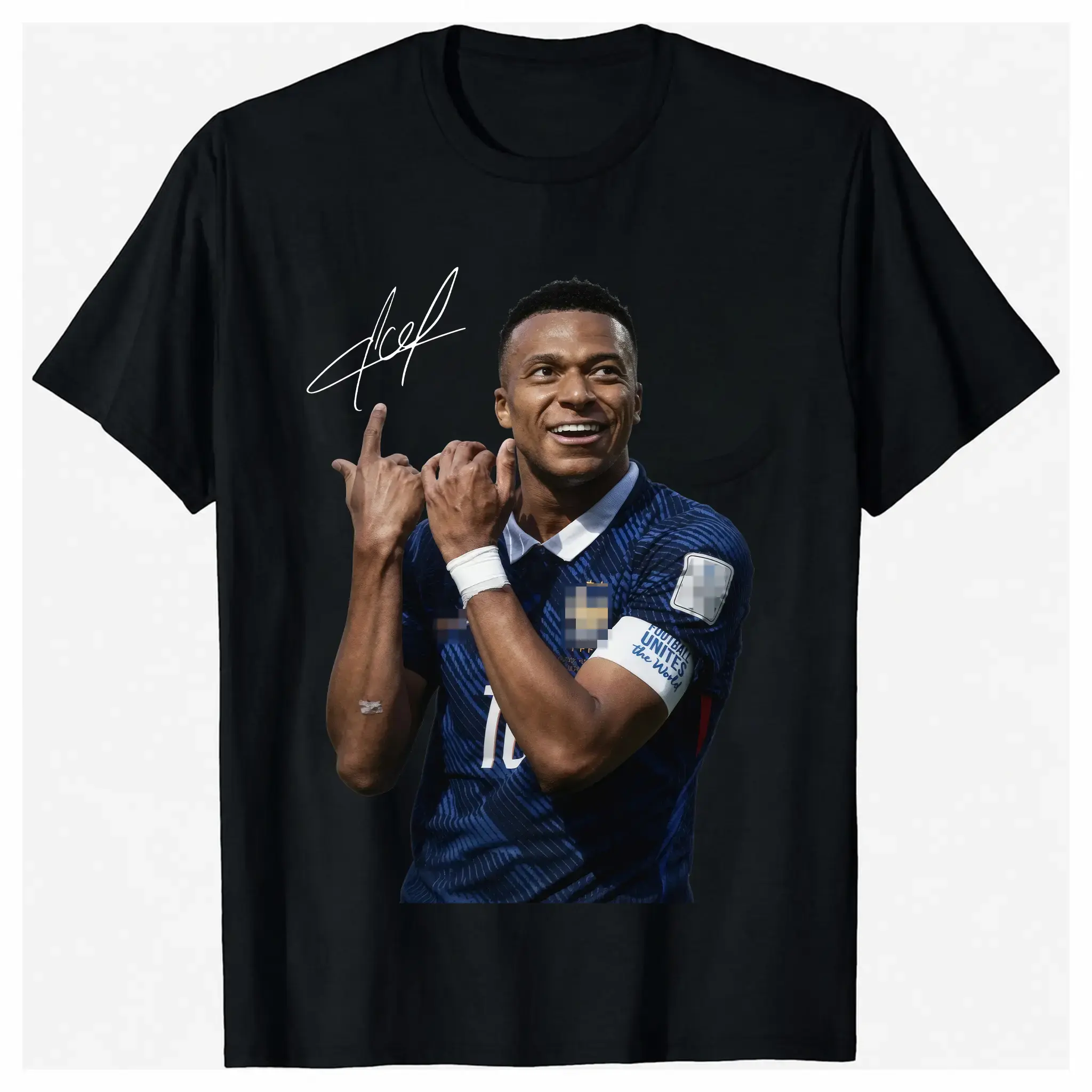 [Sale Up To 50%25]KYLIAN MBAPPE "UNREAL" TEE, M3P Football Legend Tee, Soccer Fan Shirt, World Champion Supporter Apparel, Game Day Outfit, Gift For Football FansWomen's and Man's