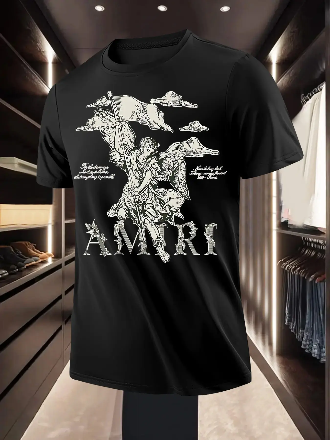 Men's Casual Summer Short Sleeve T-Shirt with Unique Print, Lightweight and Breathable Fabric for Daily Wear, Stylish Graphic Tee for Any Occasion, Menswear Streetwear
