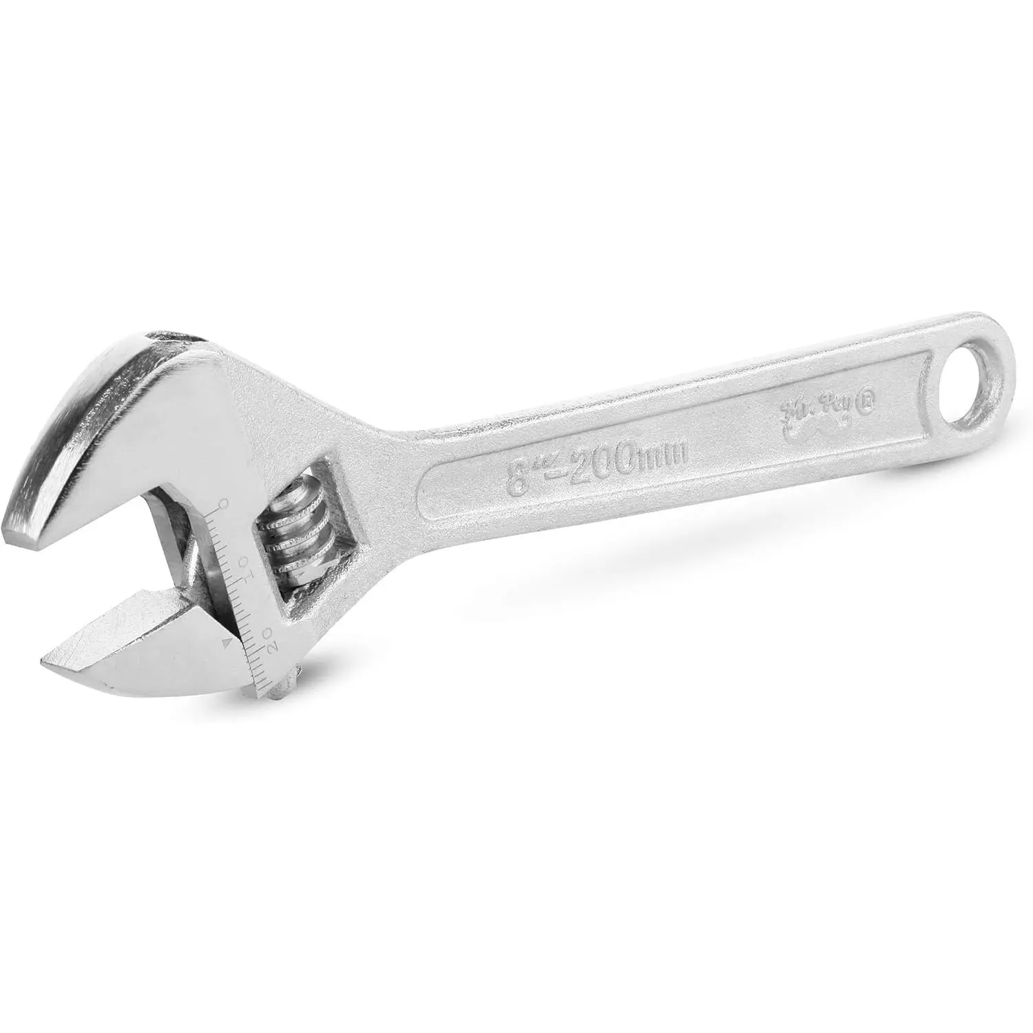 - 8 Inch Adjustable Wrench, Large Monkey Wrench - 8 Inch Adjustable Wrench, Large Monkey Wrench