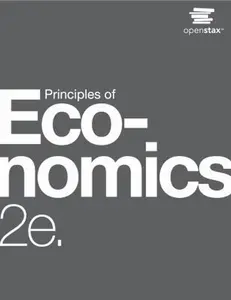 USED Book - Principles of Economics 2e by OpenStax (hardcover version, full color) by OpenStax (Hardcover) - english