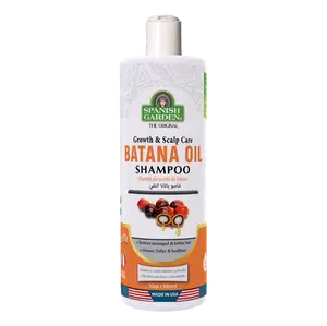 Batana Oil Shampoo – Hair Growth & Thickening Formula with Biotin, Rosemary & Tea Tree Oil – Deeply Nourishing & Sulfate-Free for Thinning, Dry or Damaged Hair