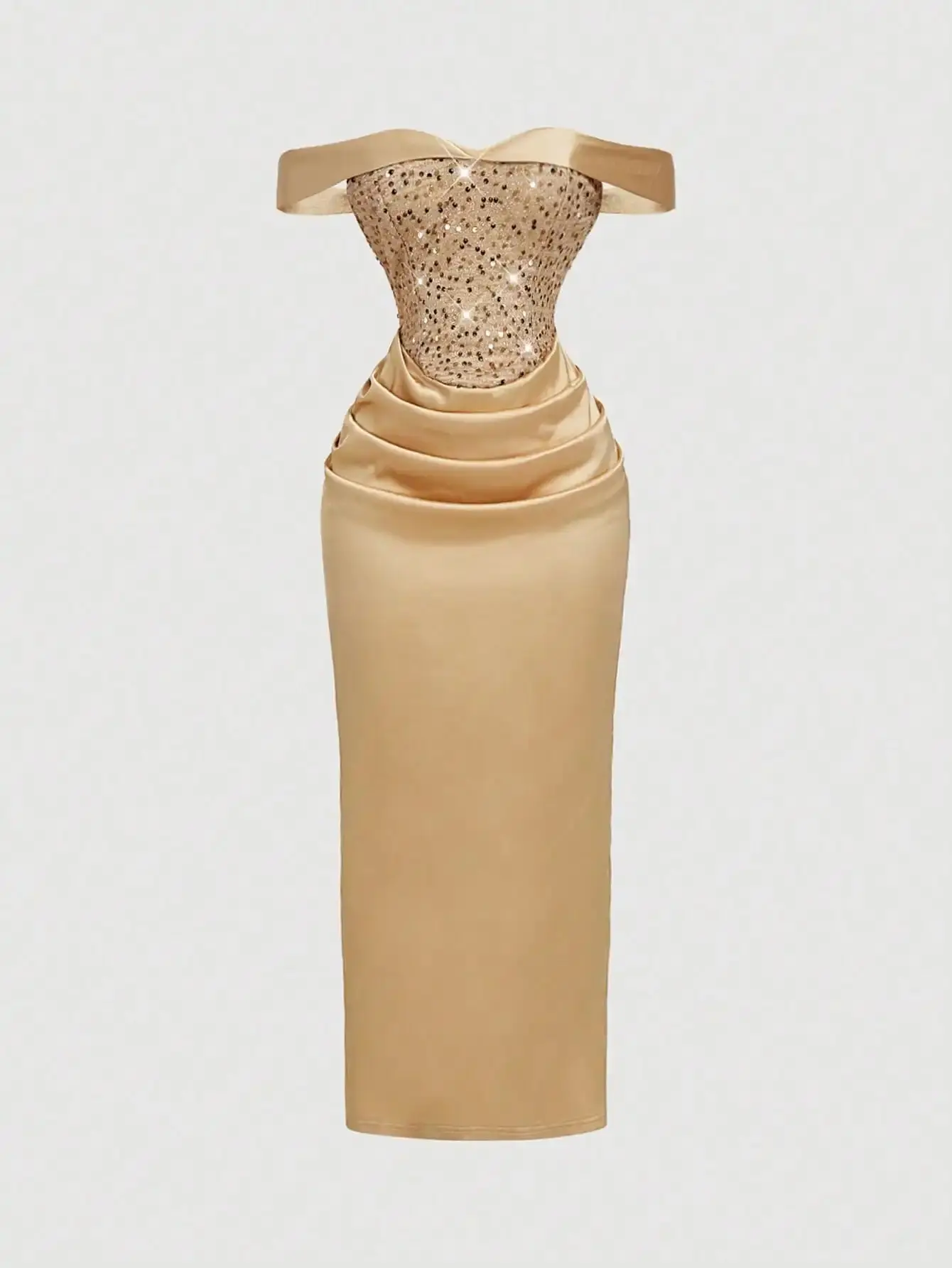 slim fit dress slacks Rachel Allan 70872 Long Formal Beaded Glitter Prom Dress – The Dress Outlet