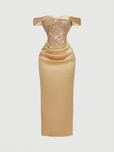 Serenzy -That Girl Golden Hour Silhouette Dress