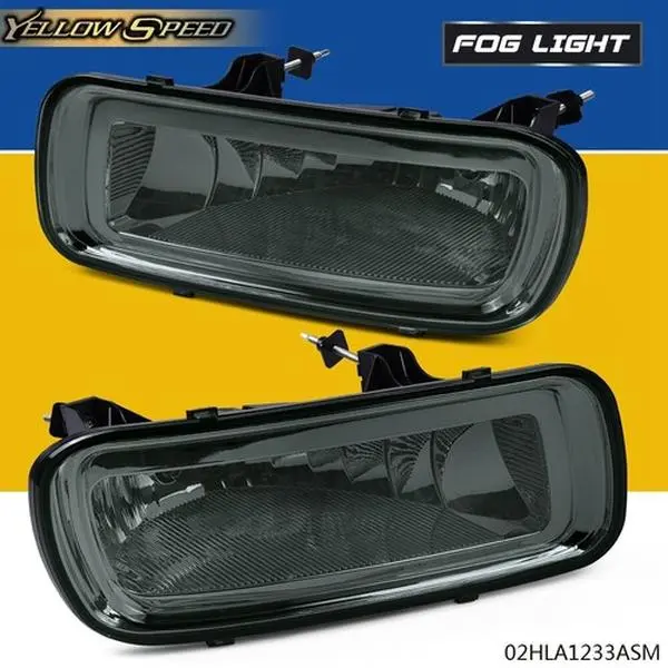 ALLGOOD Front Halogen Fog Lights Pair Set with Bulbs - Automotive Auxiliary Vehicle Lights for Enhanced Visibility in Rain/Fog, Fit for 2004-2005 Ford F-150, 2006 Lincoln Mark LT Truck Accessories