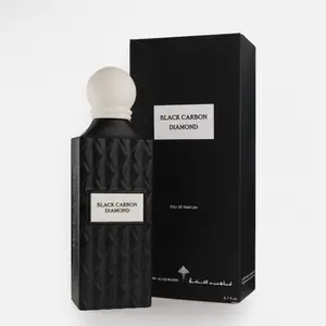 Black Carbon Diamond Ibraheem Alqurashi Perfume 200ml Fast Shipping
