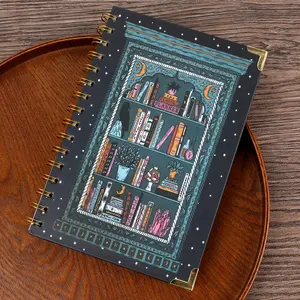 Book Lover's Reading Plan Notebook A4/a5, Includes Stickers, 3 Designs Available, Perfect Gift for Literature Enthusiasts and Readers