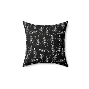DANCING SKELETONS PILLOW