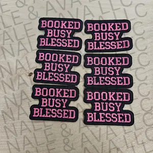 Booked Busy Blessed Hat Patch (3 Patches)